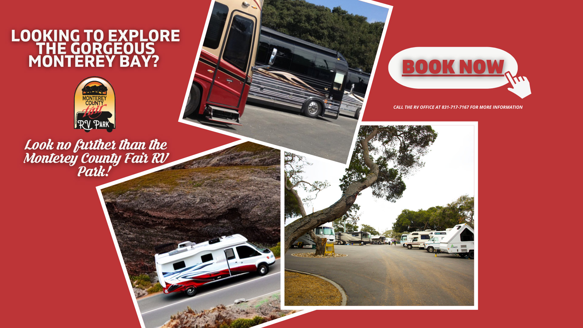 Looking to explore the gorgeous Monterey Bay? Look No further than Monterey RV Park. Click here to book